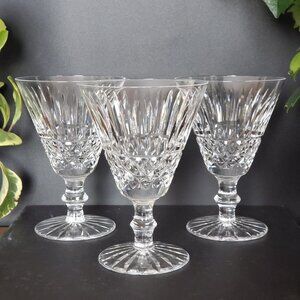 Set Of 3 5 5/8 Inches Tall Waterford Tramore Water Goblets
